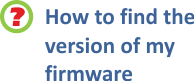 Firmware version